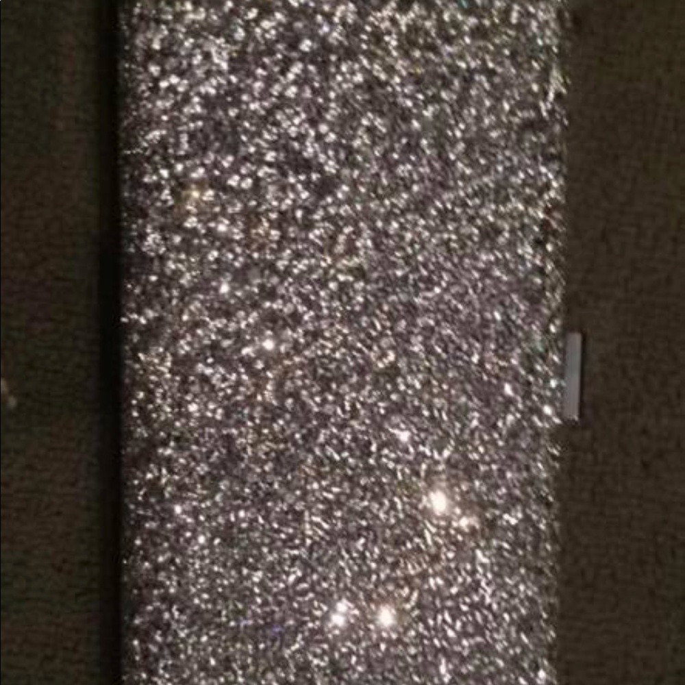 Aldo Silver Clutch